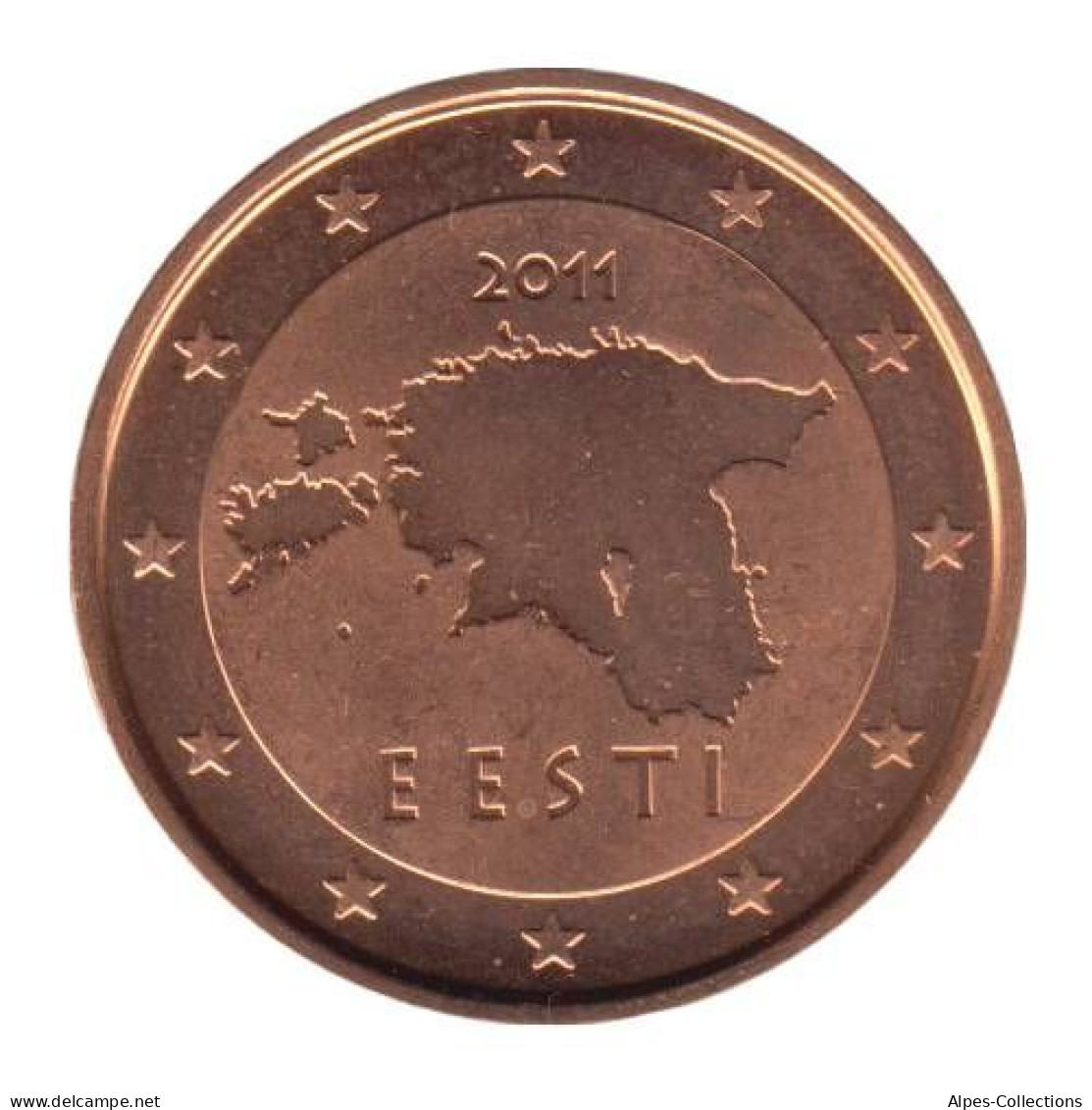 ET00211.1 - ESTONIE - 2 Cents - 2011 - Estonia