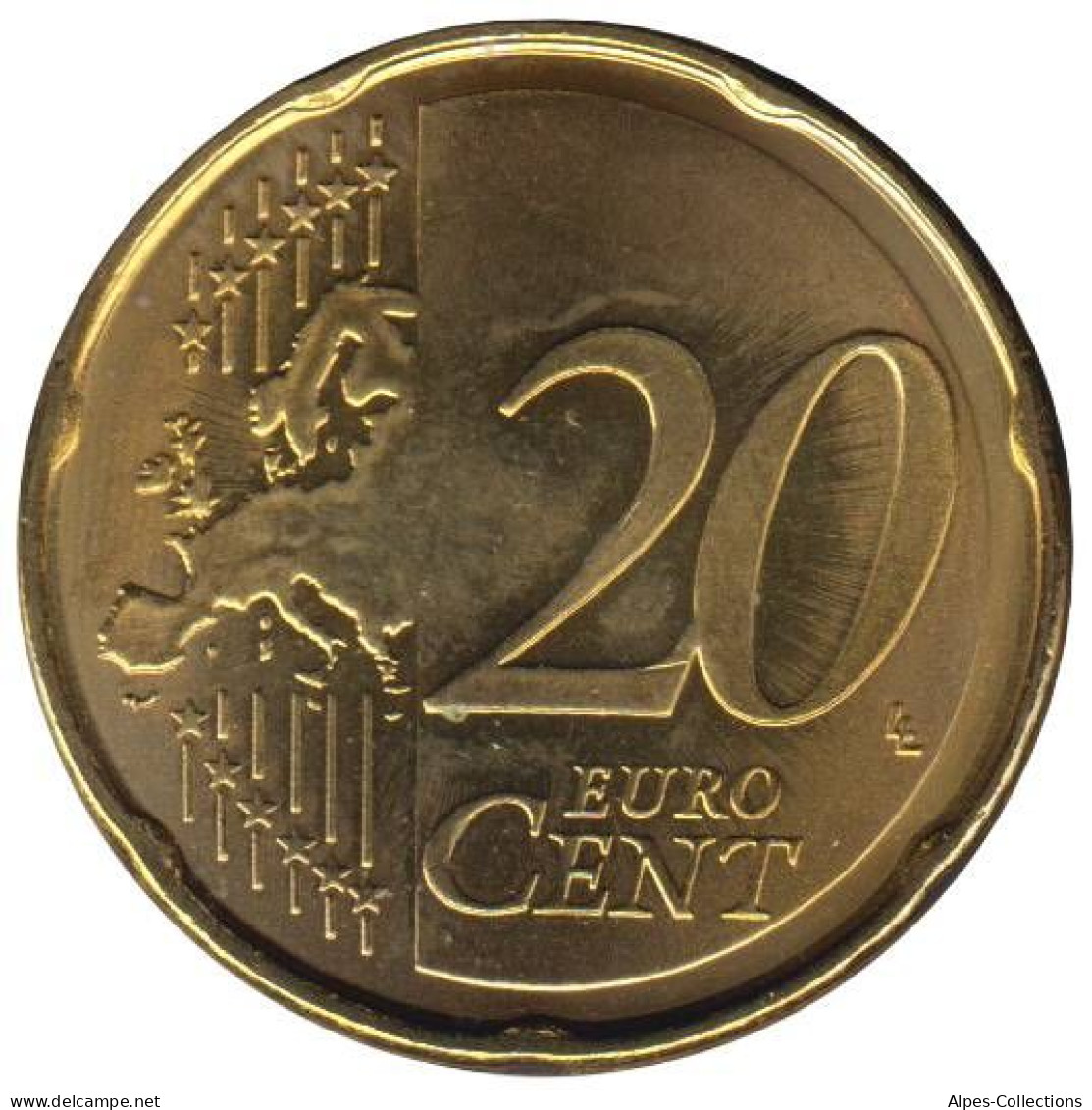 ET02011.1 - ESTONIE - 20 Cents - 2011 - Estland