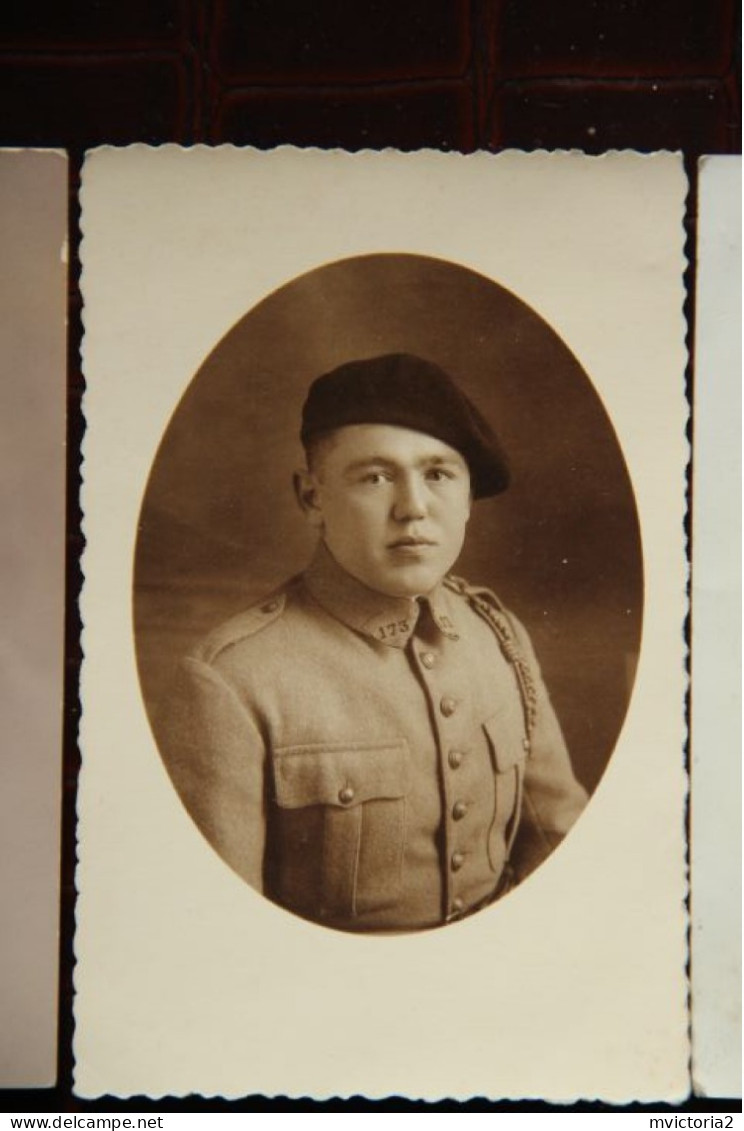 20 - BASTIA  :3 Cartes Photo D'un Corse ( Enfant, Militaire Au 173ème Puis Zouave)  - J.MORETTI  Photographe . - Bastia