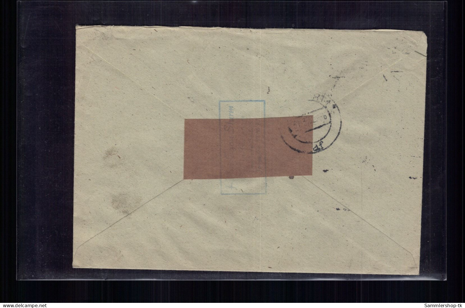 Bund Wertbrief Nachnahme Einschreiben MiFr - Berlin Nach Stuttgart 1952 - Other & Unclassified