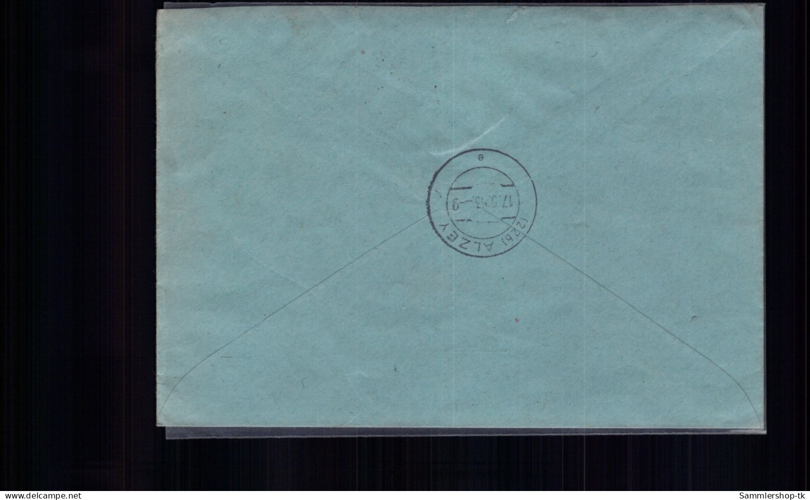 Bund Eilboten Brief - MiNr 135 Posthorn EF - N. Alzey 1953 - Other & Unclassified