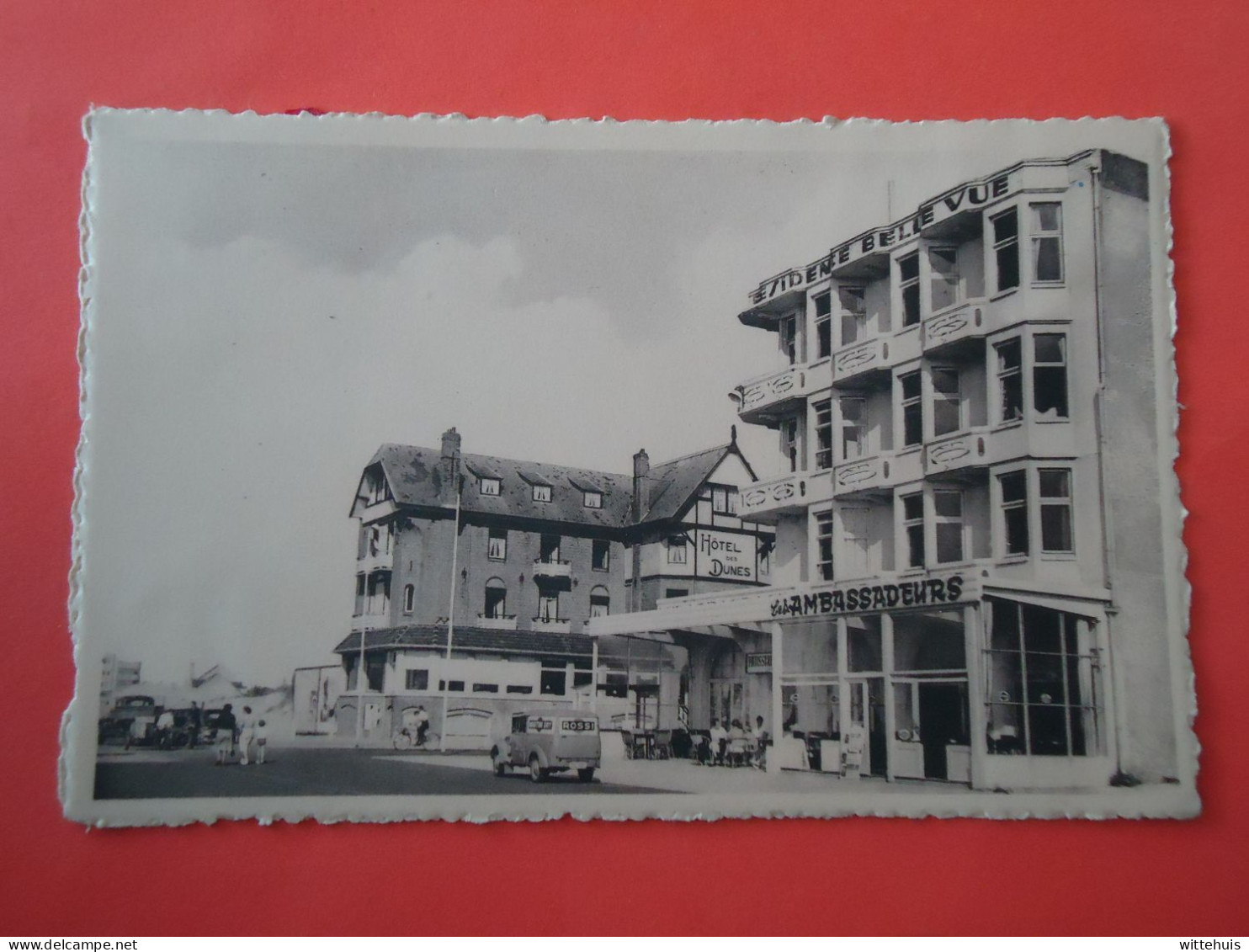 Koksijde - St. Idesbald   Résidence Belle - Vue Et Hotel Des Dunes      (2scans) - Koksijde