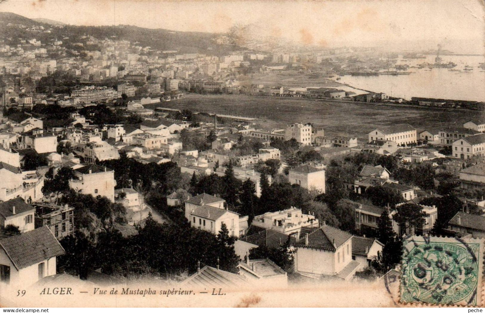 N°565 W -cpa Alger -vue De Mustapha Supérieur- - Algerien