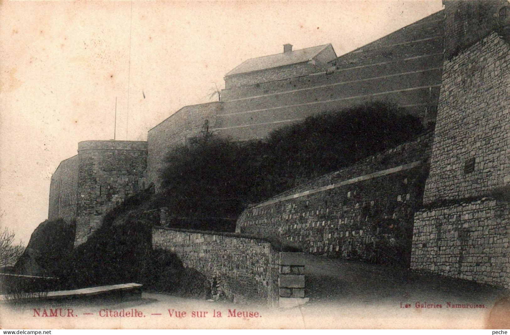 N°566 W -cpa Namur -citadelle -vue Sur La Meuse- - Namur