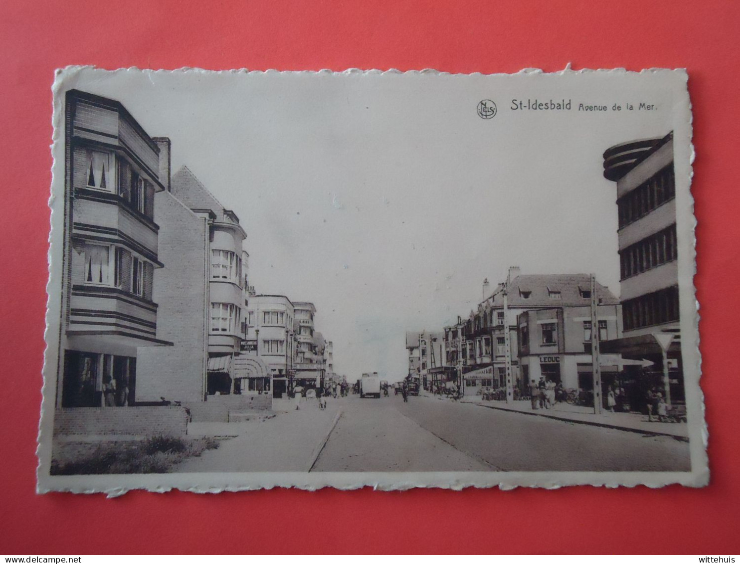 Koksijde - St. Idesbald   Avenue De La Mer      (2scans) - Koksijde