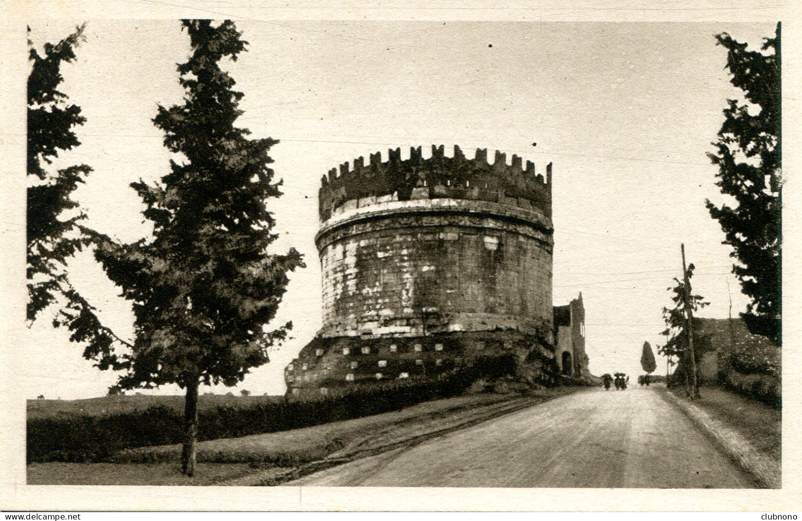 CPA - ROMA - DINTORNI - VIA APPIA - TOMBA DI CECILIA MATELLA  (IMPECCABLE) - Other Monuments & Buildings