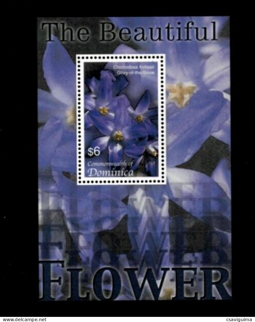 Dominica - 2005 - The Beautiful Flowers - Yv Bf 503 - Other & Unclassified