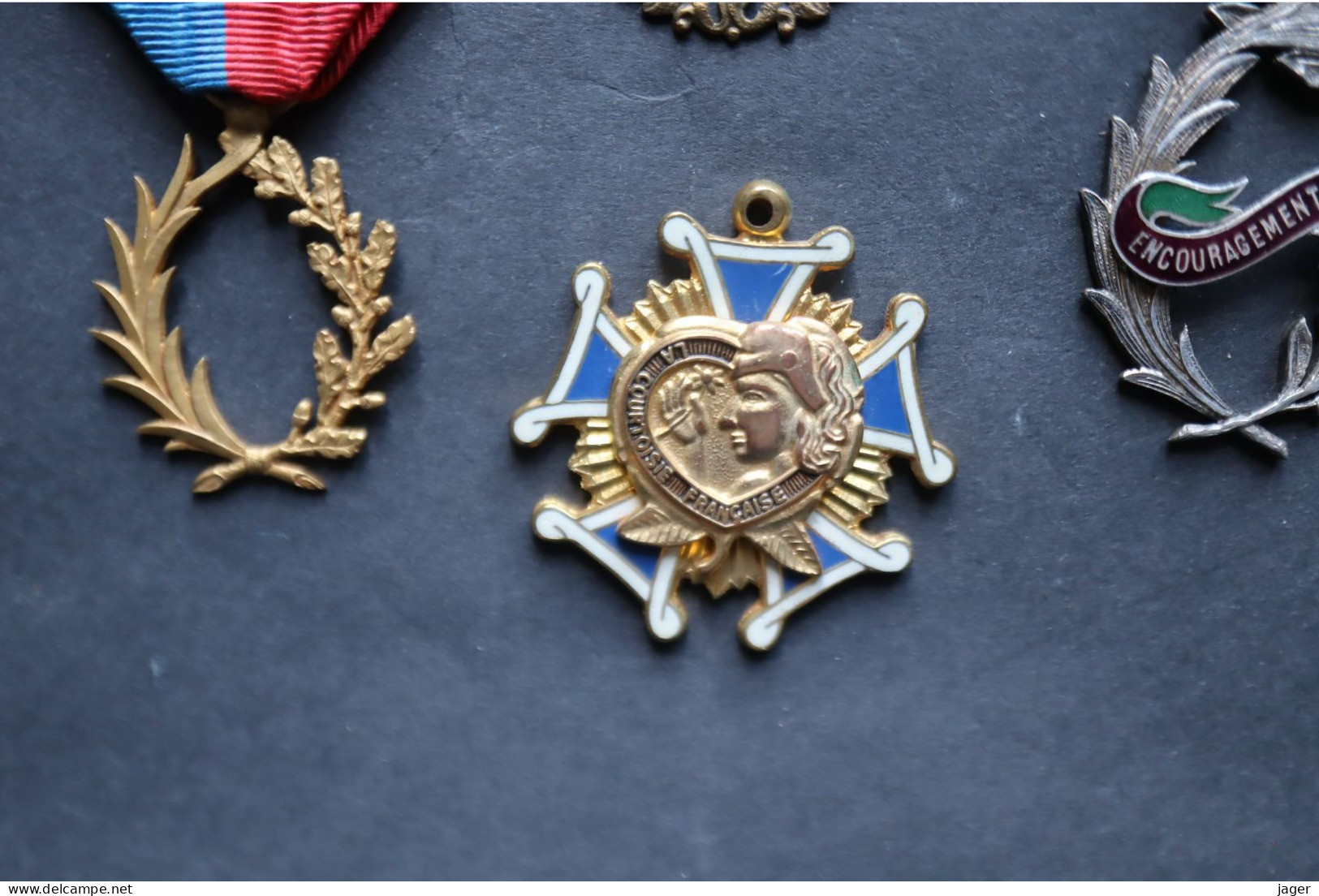 4 Médailles Anciennes   De Prix, D'encouragement  Et Divers - Otros & Sin Clasificación