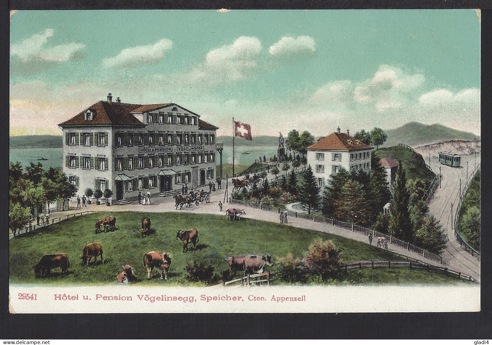 Hotel Vögelinsegg - Speicher - Belebt - Kutsche - 1906 - Autres & Non Classés