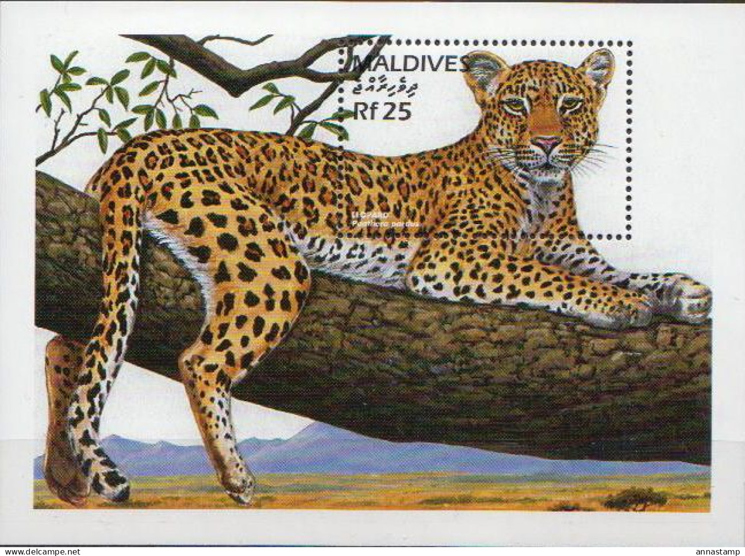 Maldives MNH SS - Félins