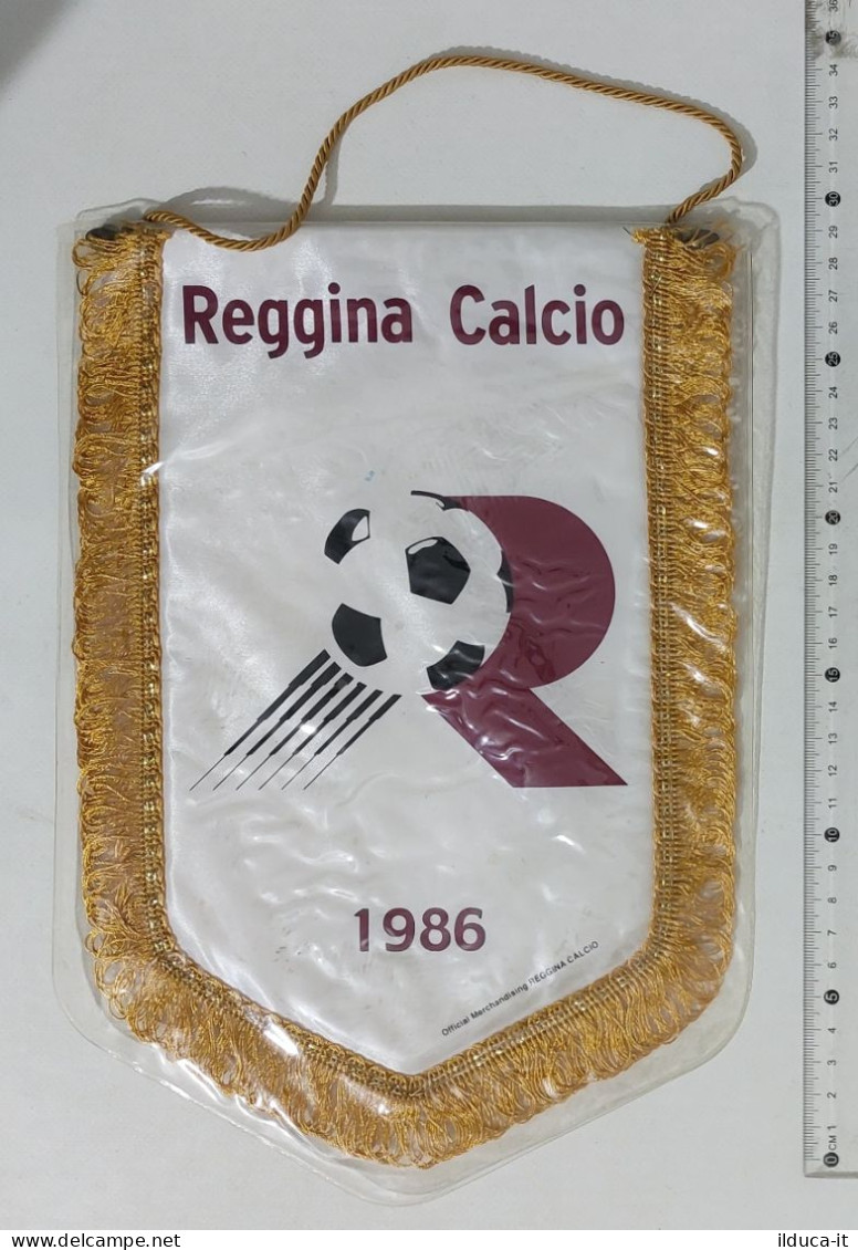 69691 Calcio - GAGLIARDETTO Reggina Calcio 1986 - Habillement, Souvenirs & Autres