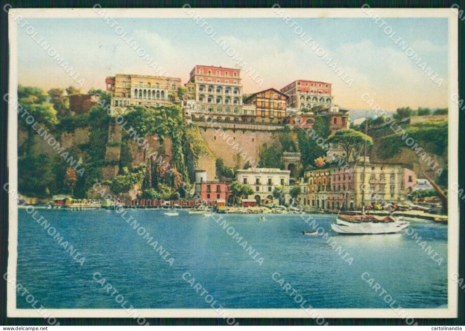 Napoli Sorrento FG Cartolina KB3921 - Napoli