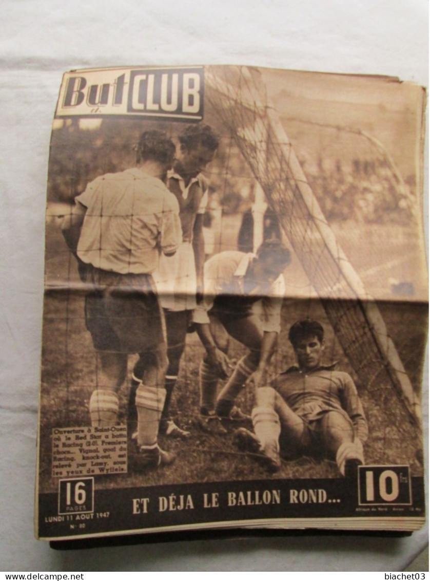 BUT  CLUB N°80 1947 - Deportes