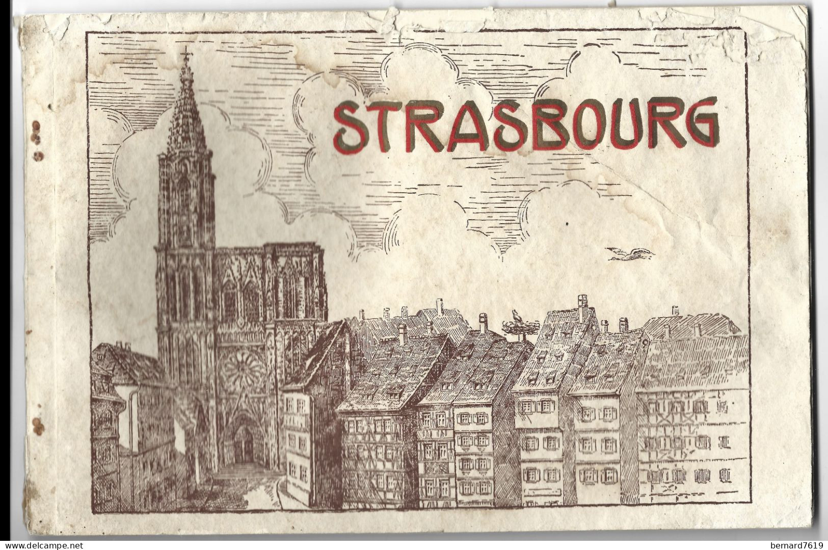 Livre  Strasbourg 18 Vues  M.H    -87 Rue De La Course Strasbourg - Historia