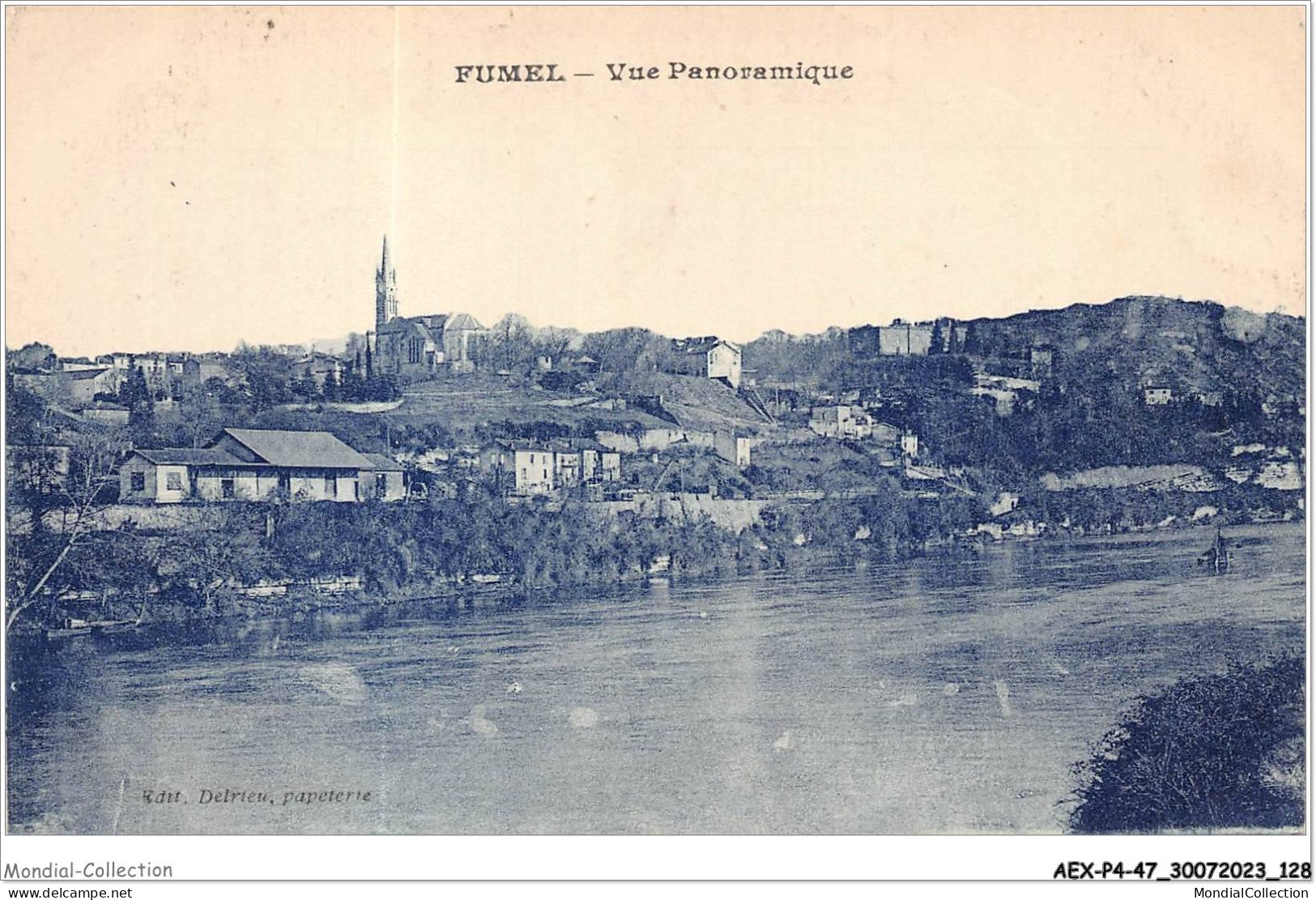 AEXP4-47-0345 - FUMEL - Vue Panoramique  - Fumel