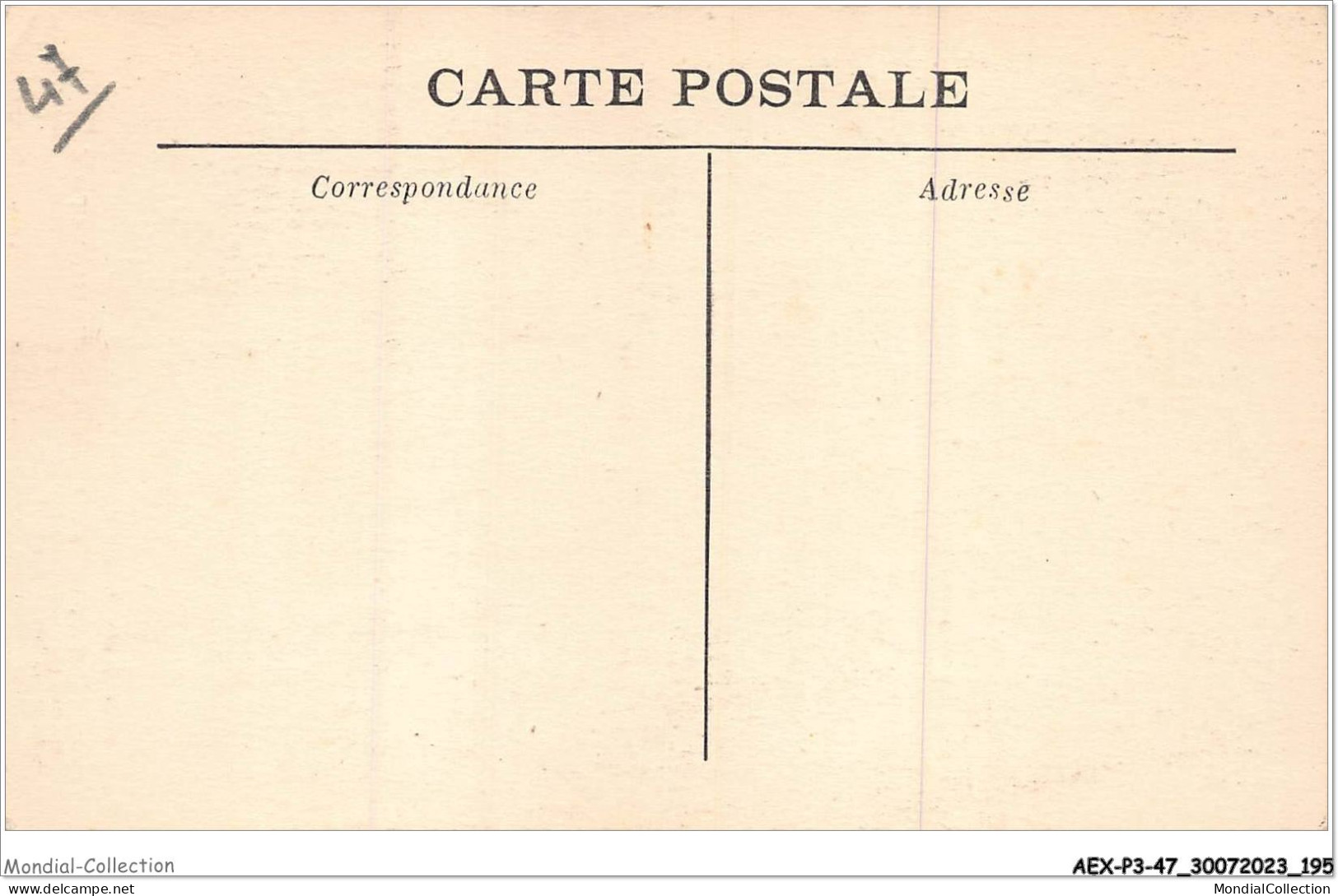 AEXP3-47-0270 - Environs D'AGEN - BONENCONTRE - Peinture Représentant Le Même Gentilhomme Qui Reconnaissant Sa Faute - Bon Encontre