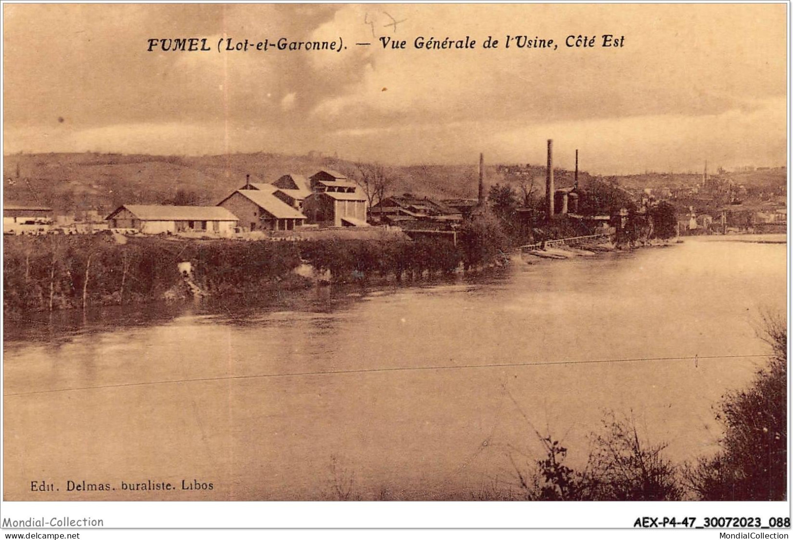 AEXP4-47-0325 - FUMEL - Vue Générale De L'usine - Côté Est  - Fumel