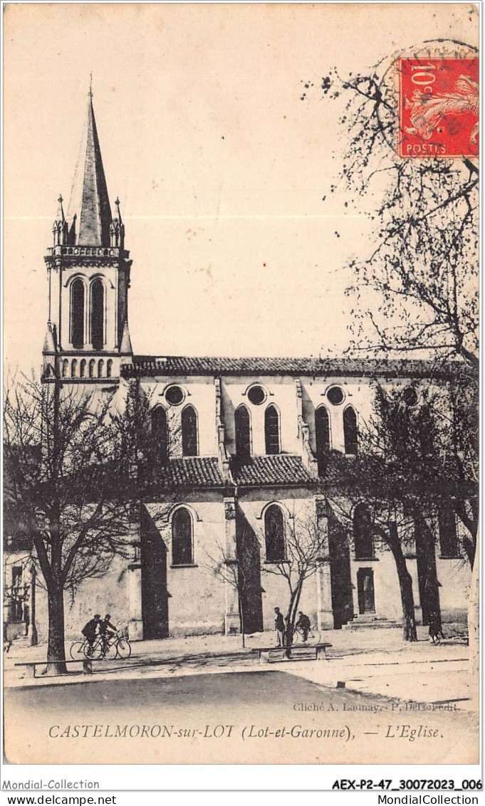 AEXP2-47-0093 - CASTELMORON-SUR-LOT - L'eglise  - Castelmoron