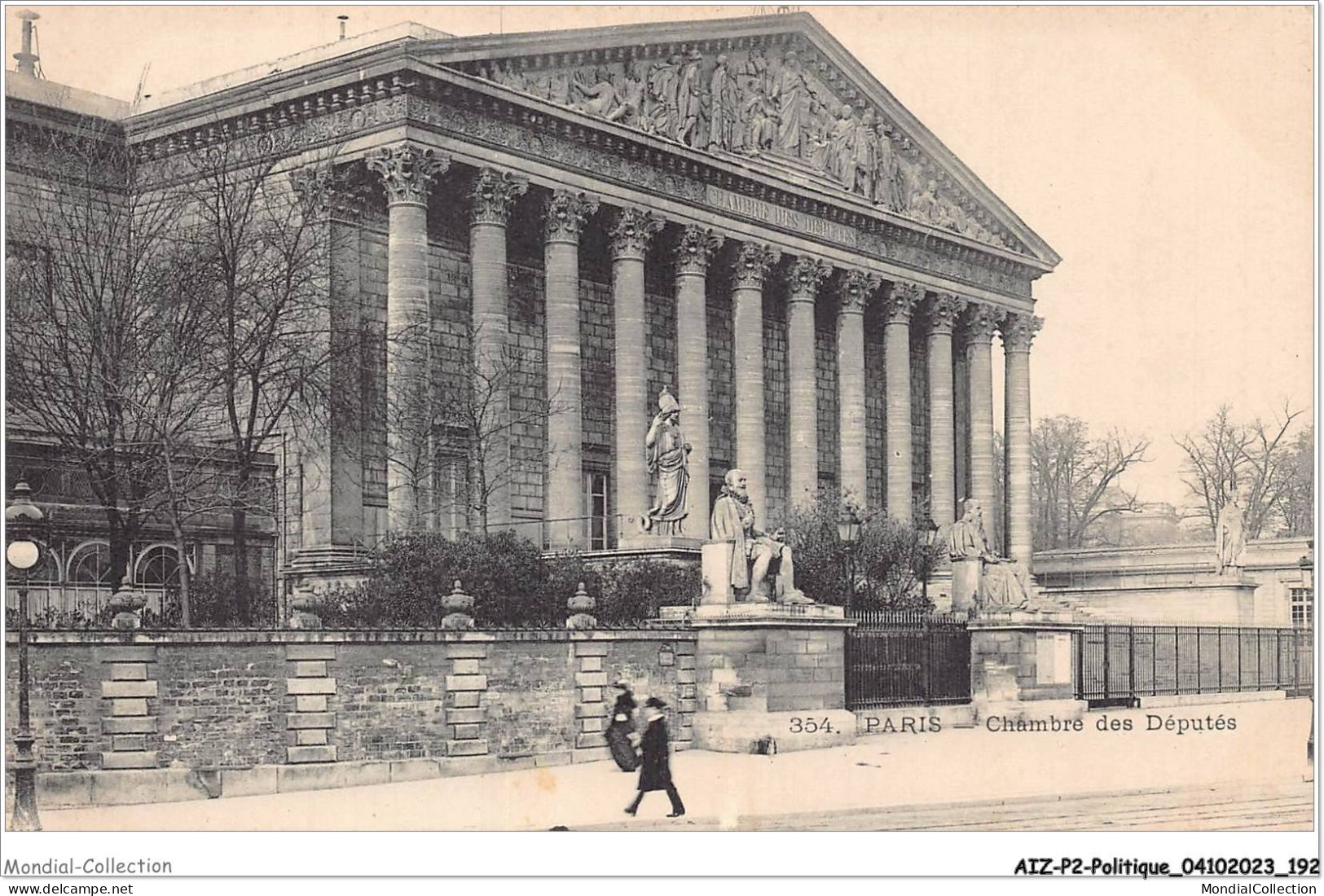 AIZP2-0201 - POLITIQUE - PARIS - CHAMBRE DES DEPUTES  - Non Classés