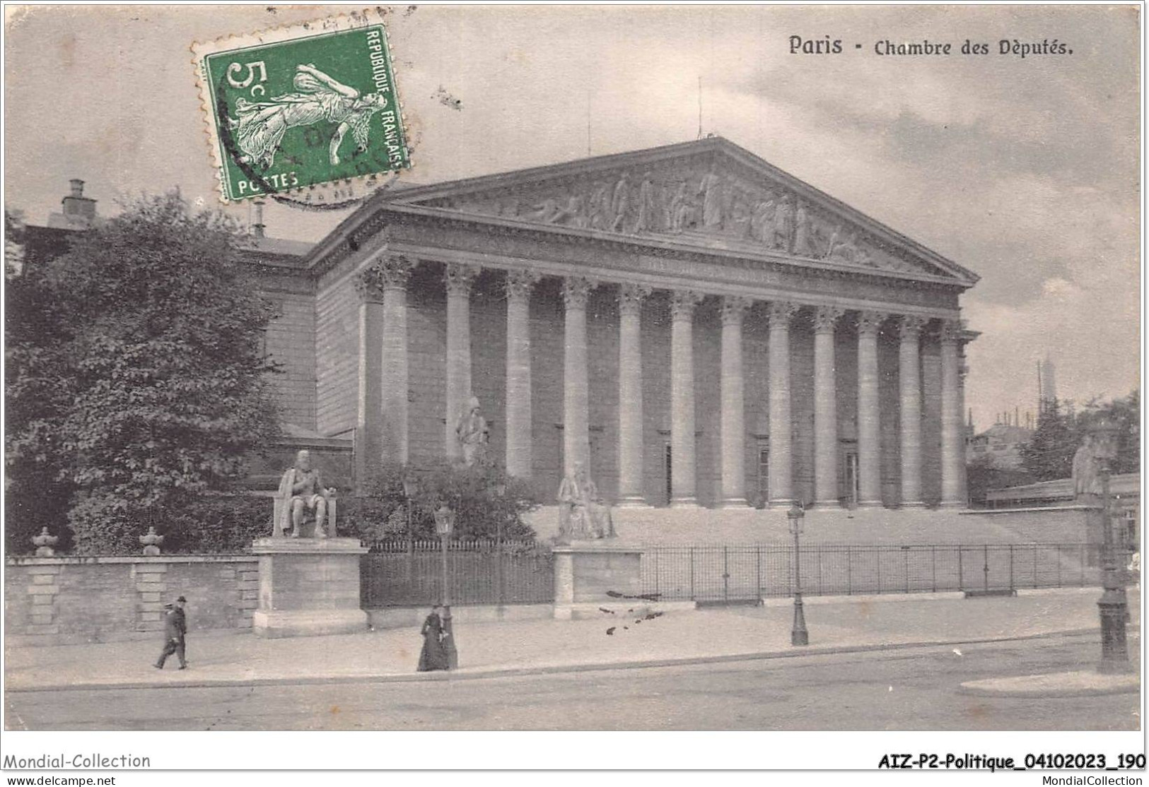 AIZP2-0200 - POLITIQUE - PARIS - CHAMBRE DES DEPUTES  - Non Classés