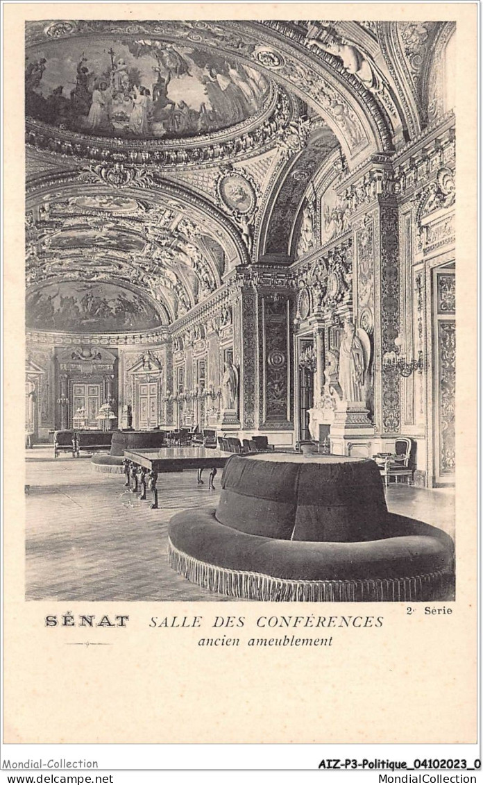 AIZP3-0207 - POLITIQUE - SENAT - SALLE DES CONFERENCES - ANCIEN AMEUBLEMENT - Unclassified