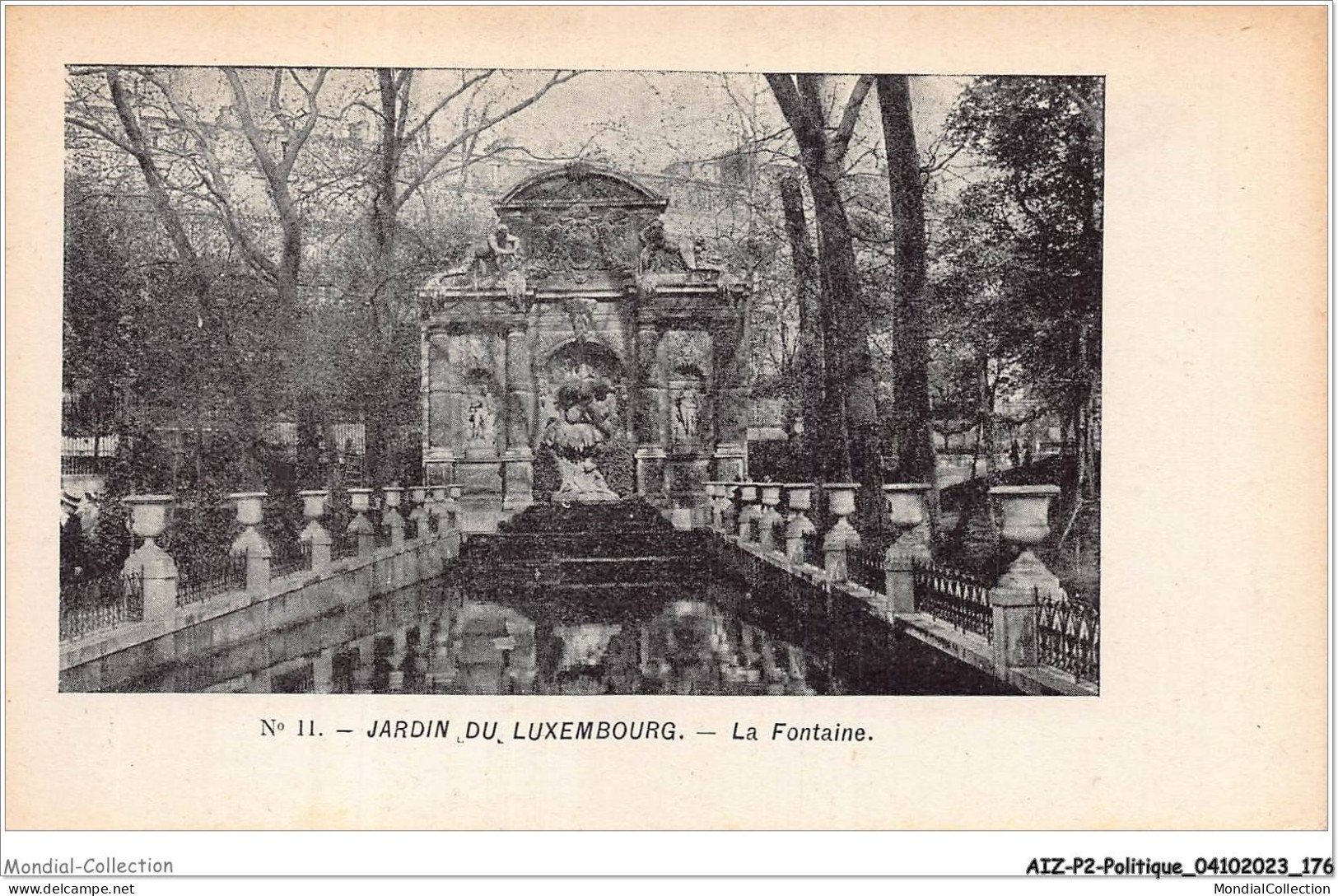 AIZP2-0193 - POLITIQUE - JARDIN DE LUXEMBOURG - LA FONTAINE - Unclassified