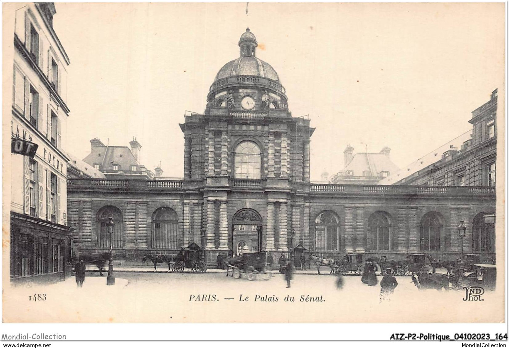 AIZP2-0187 - POLITIQUE - PARIS - LE PALAIS DU SENAT - Non Classés