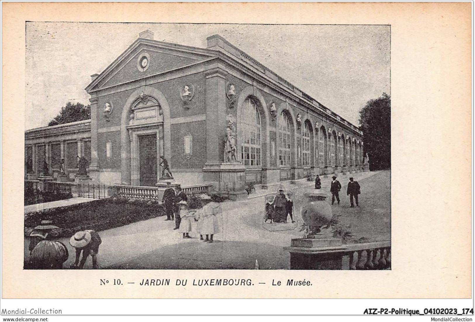 AIZP2-0192 - POLITIQUE - JARDIN DE LUXEMBOURG - LE MUSEE - Non Classés