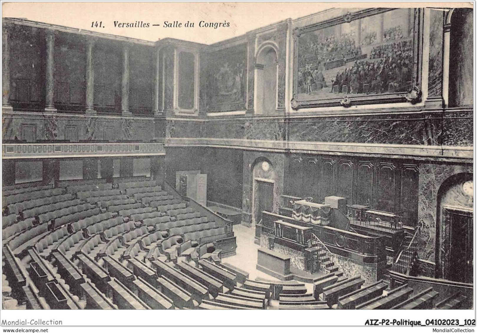 AIZP2-0157 - POLITIQUE - VERSAILLES - SALLE DU CONGRES - Non Classés