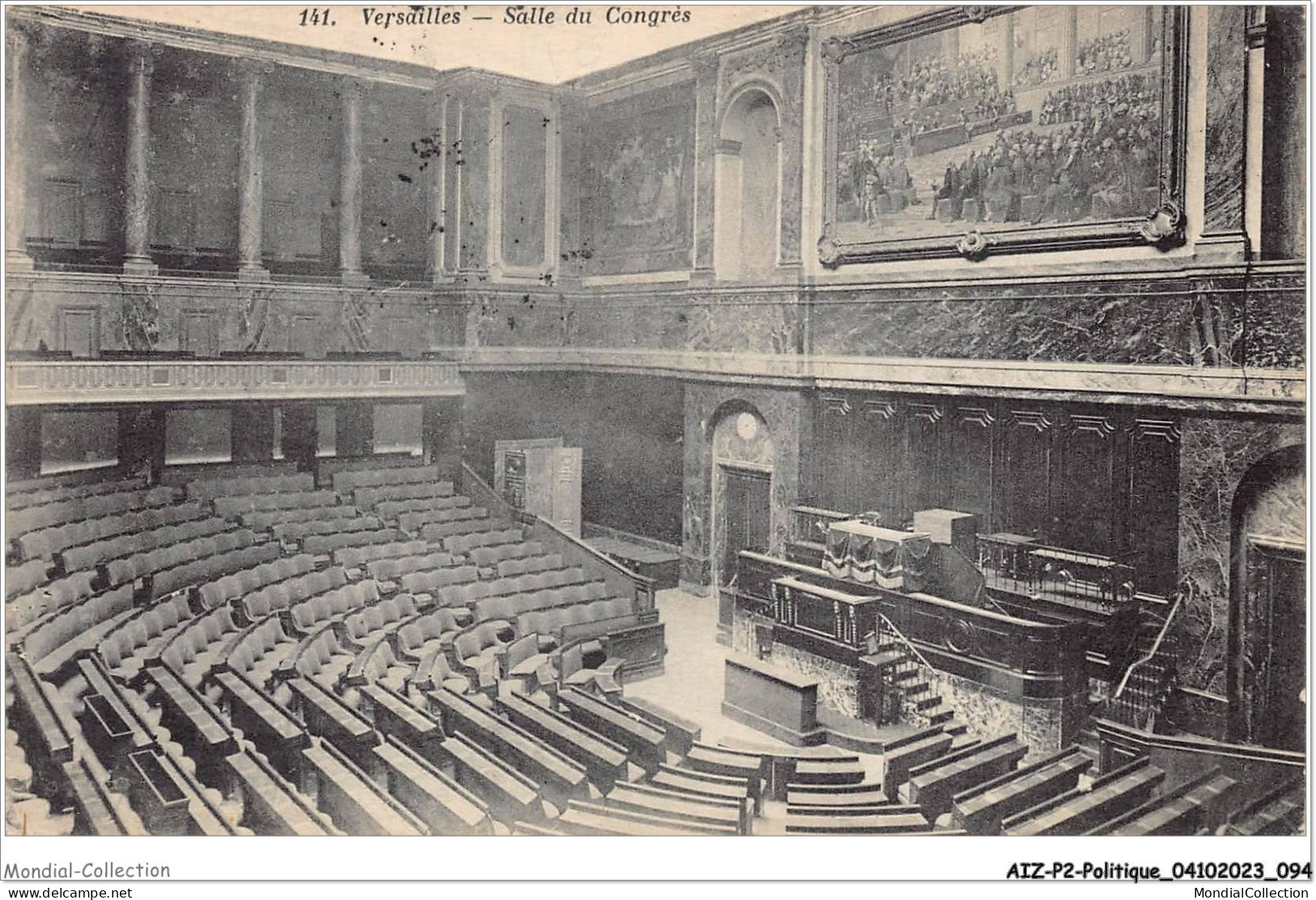 AIZP2-0153 - POLITIQUE - VERSAILLES - SALLE DU CONGRES - Non Classés