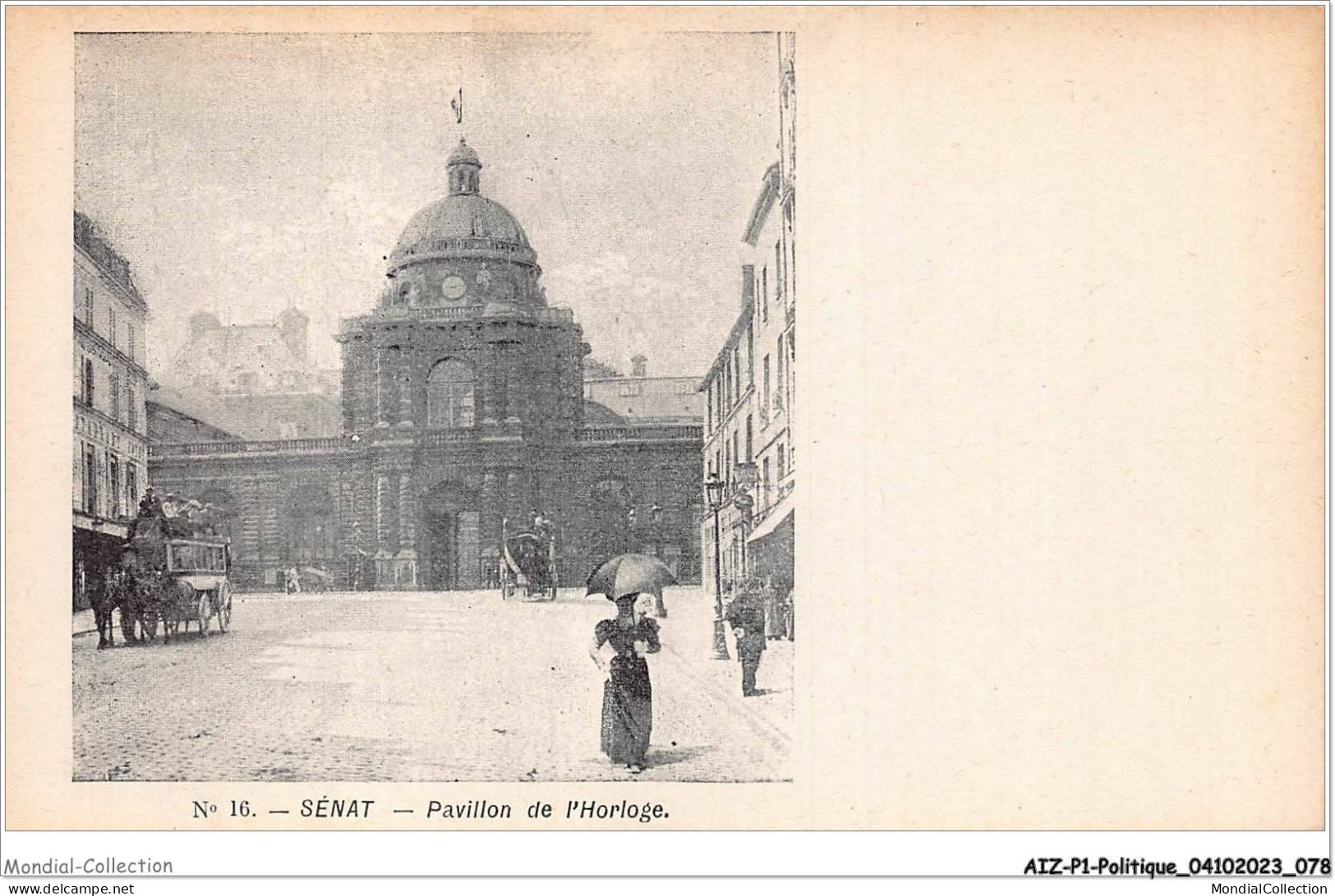 AIZP1-0040 - POLITIQUE - SENAT - PAVILLON DE L'HORLOGE - Unclassified