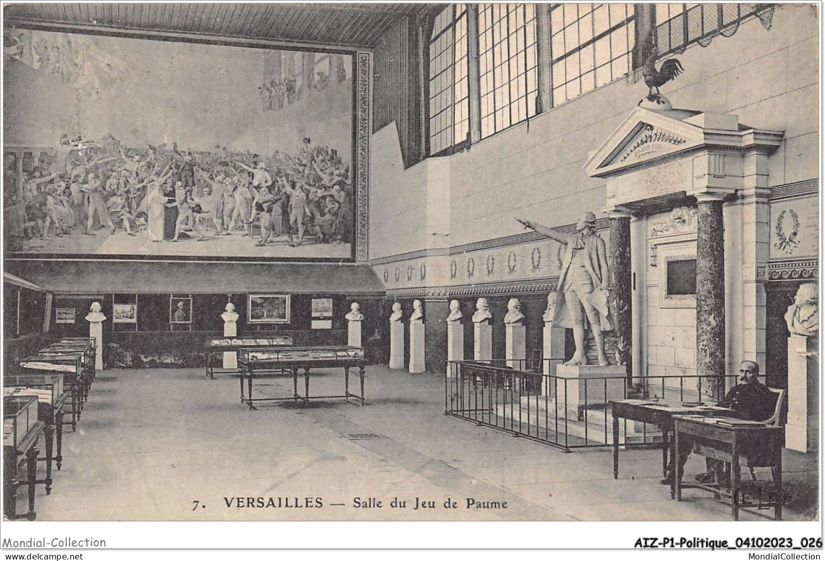 AIZP1-0014 - POLITIQUE - VERSAILLES - SALLE DU JEU DE PAUME  - Unclassified