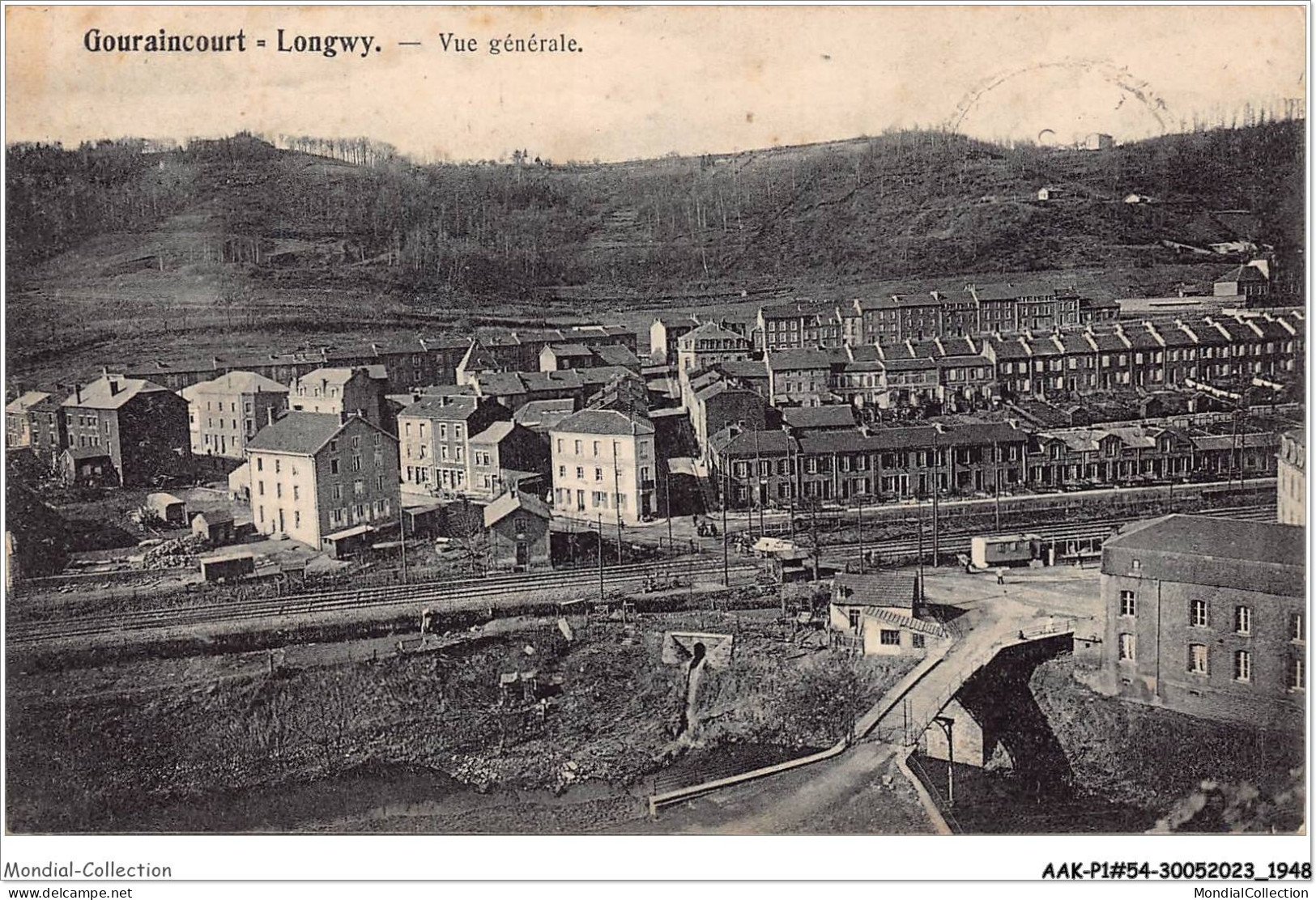 AAKP1-54-0002 - LONGWY - GOURAINCOURT - Vue Generale GARE - Longwy