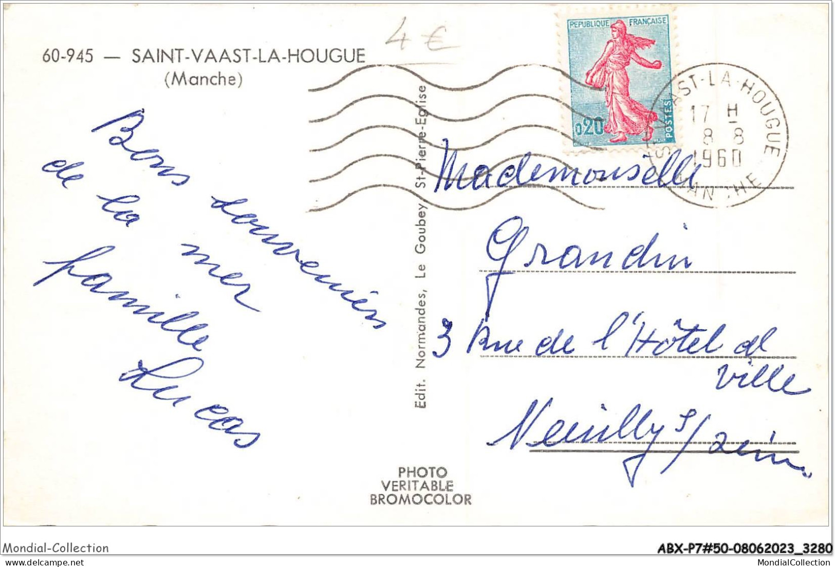 ABXP7-50-0630 - Souvenir De SAINT-VAAST-LA-HOUGUE  - Saint Vaast La Hougue