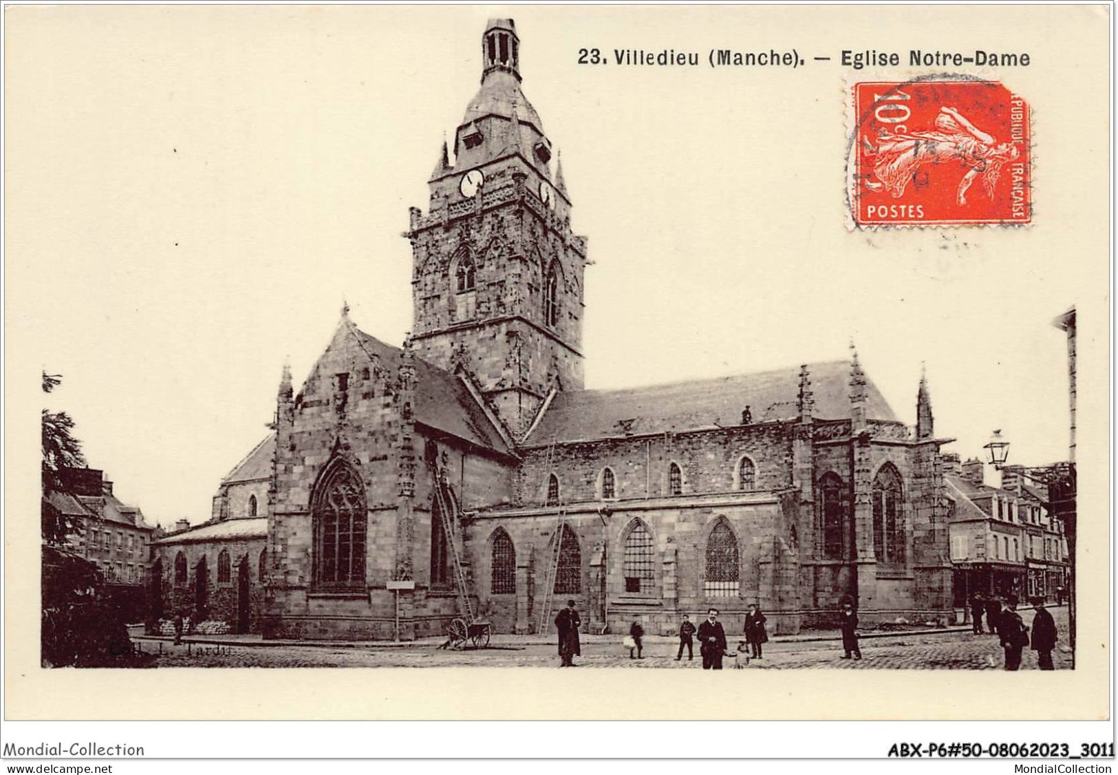 ABXP6-50-0495 - VILLEDIEU - Eglise Notre Dame - Villedieu