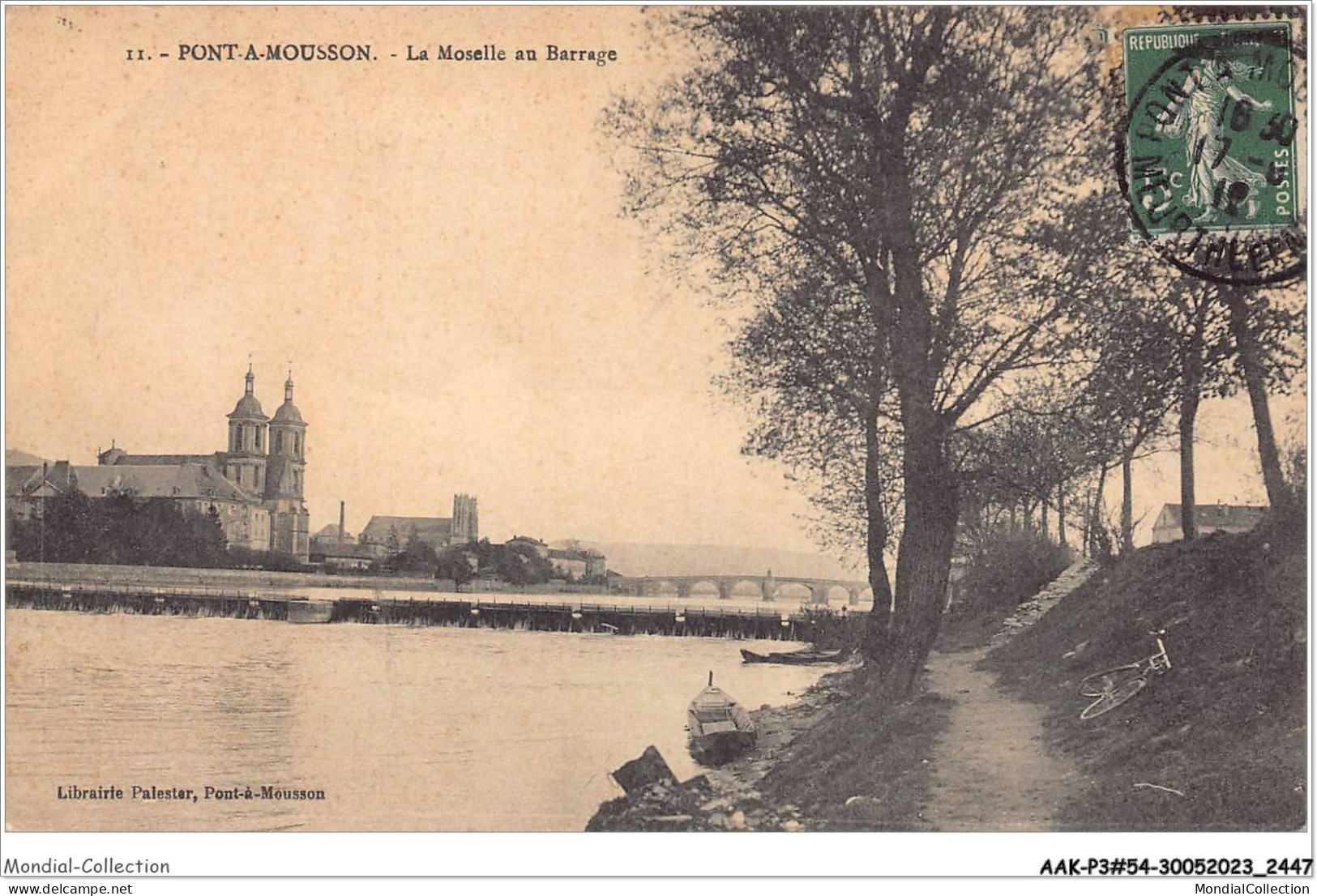 AAKP3-54-0252 - PONT-A-MOUSSON - La Moselle Au Barrage - Pont A Mousson