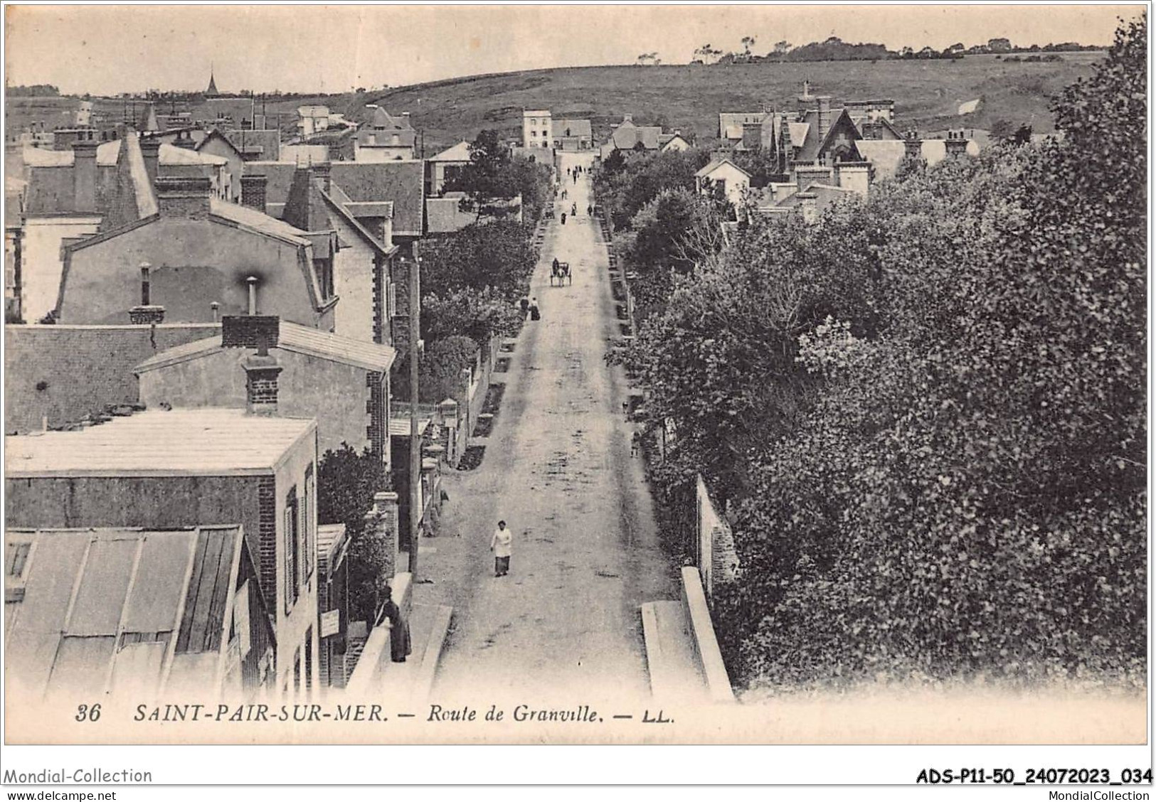 ADSP11-50-1000 - SAINT-PAIR-SUR-MER - Route De Granville - Saint Pair Sur Mer