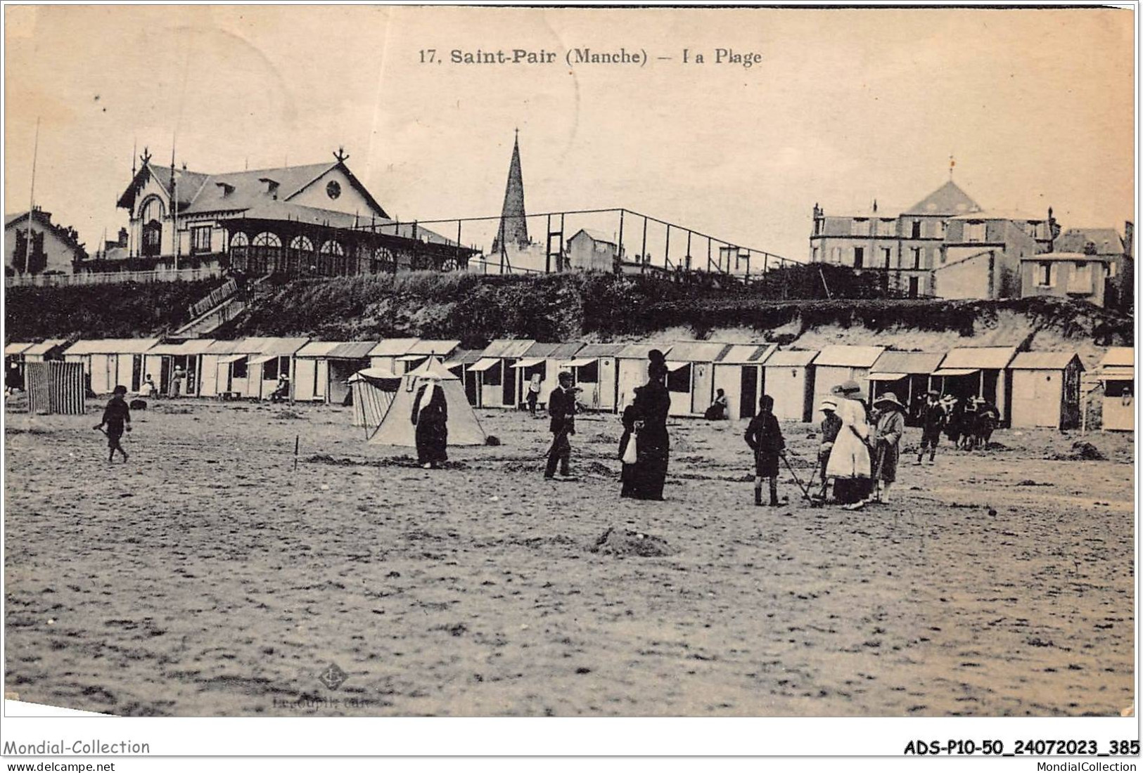 ADSP10-50-0970 - SAINT-PAIR-SUR-MER - La Plage - Saint Pair Sur Mer