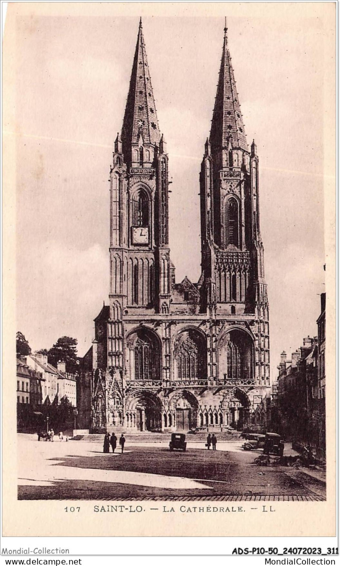 ADSP10-50-0933 - SAINT-LO - La Cathedrale - Saint Lo