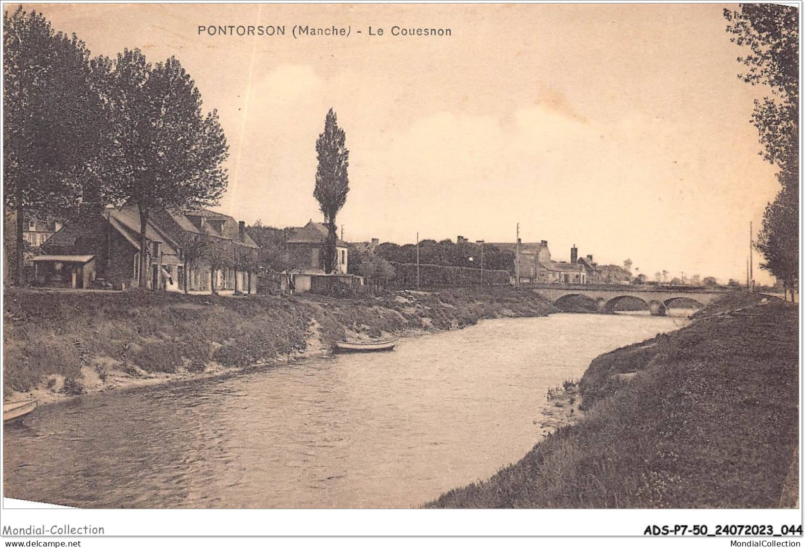 ADSP7-50-0603 - PORTORSON - Le Couesnon - Pontorson