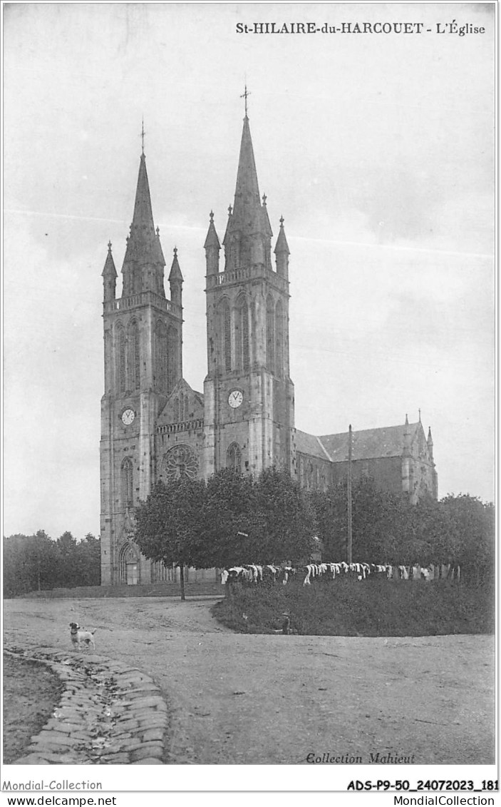 ADSP9-50-0868 - ST-HILAIRE-DU-HARCOUET - L'eglise - Saint Hilaire Du Harcouet