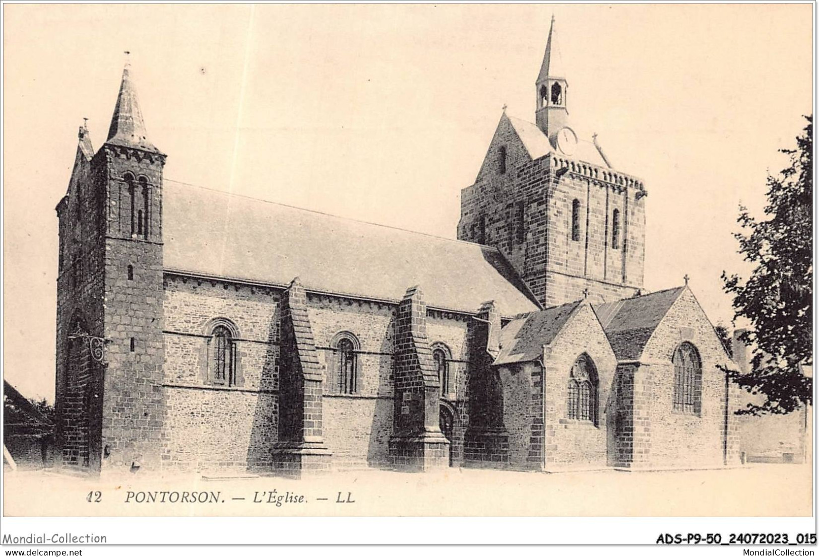 ADSP9-50-0785 - PONTORSON - L'eglise - Pontorson