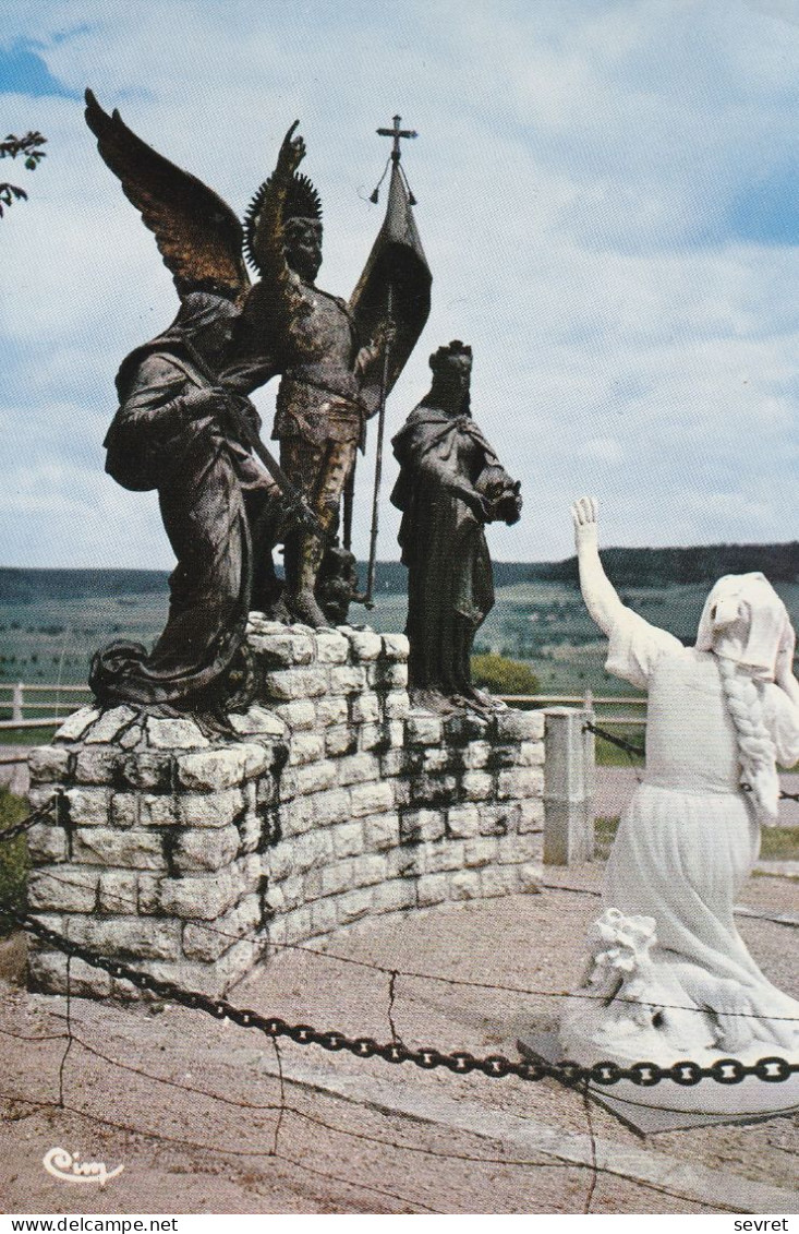 ROUEN. - Jeanne D'Arc Au Bûcher. Carte- Photo Chapelle Rue De Crosnes - Personnages Historiques