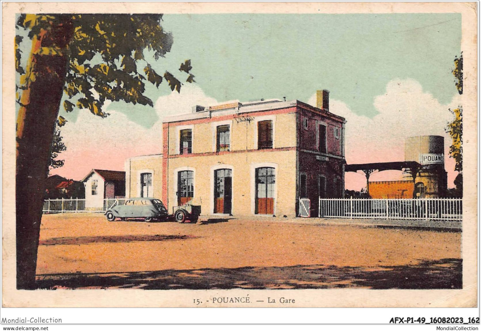 AFXP1-49-0082 - POUANCE - La Gare - Segre