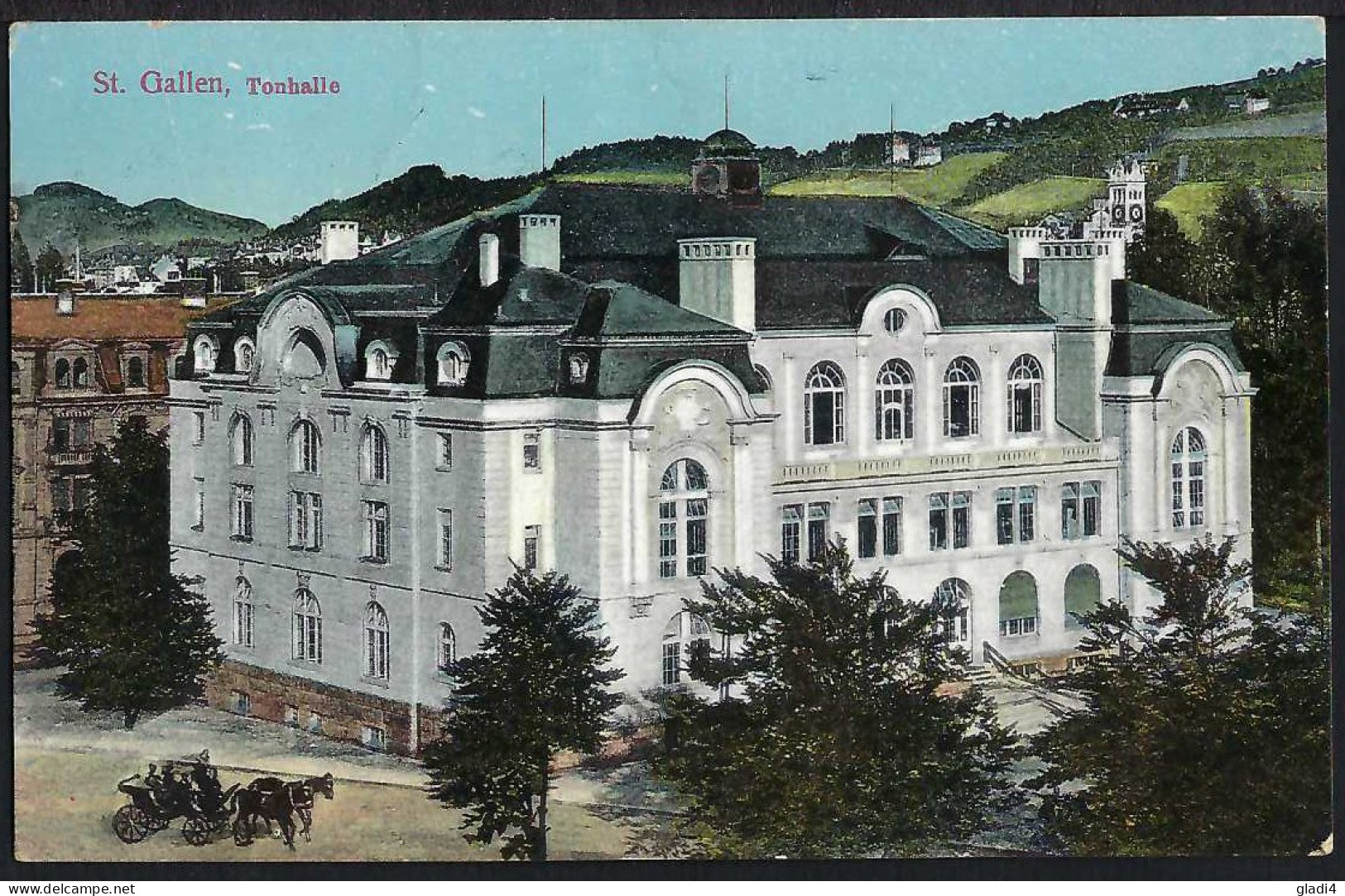 St.Gallen - Tonhalle - 1912 - Sonstige & Ohne Zuordnung
