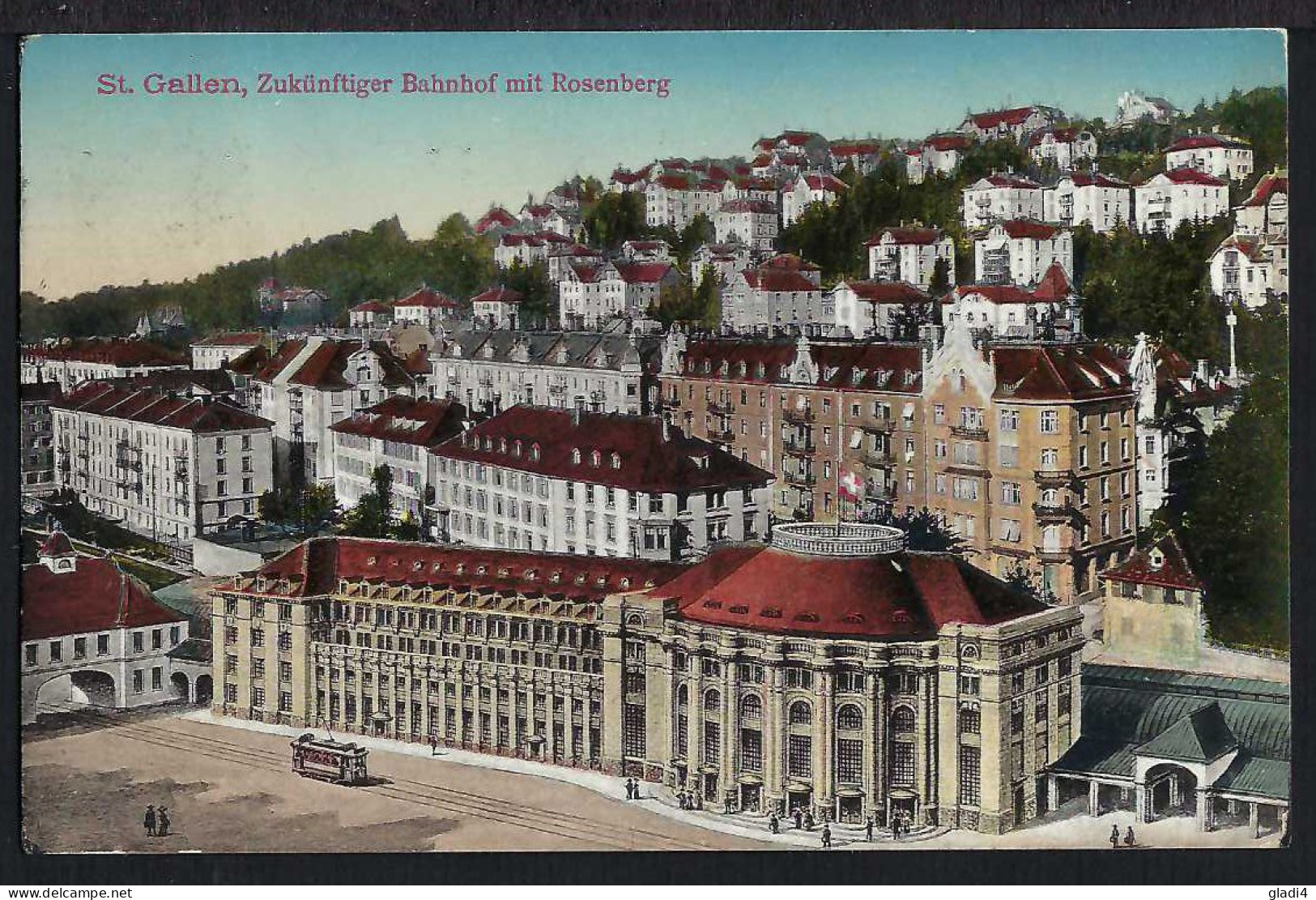 St.Gallen - Zukünftiger Bahnhof Mit Rosenberg - Sonstige & Ohne Zuordnung