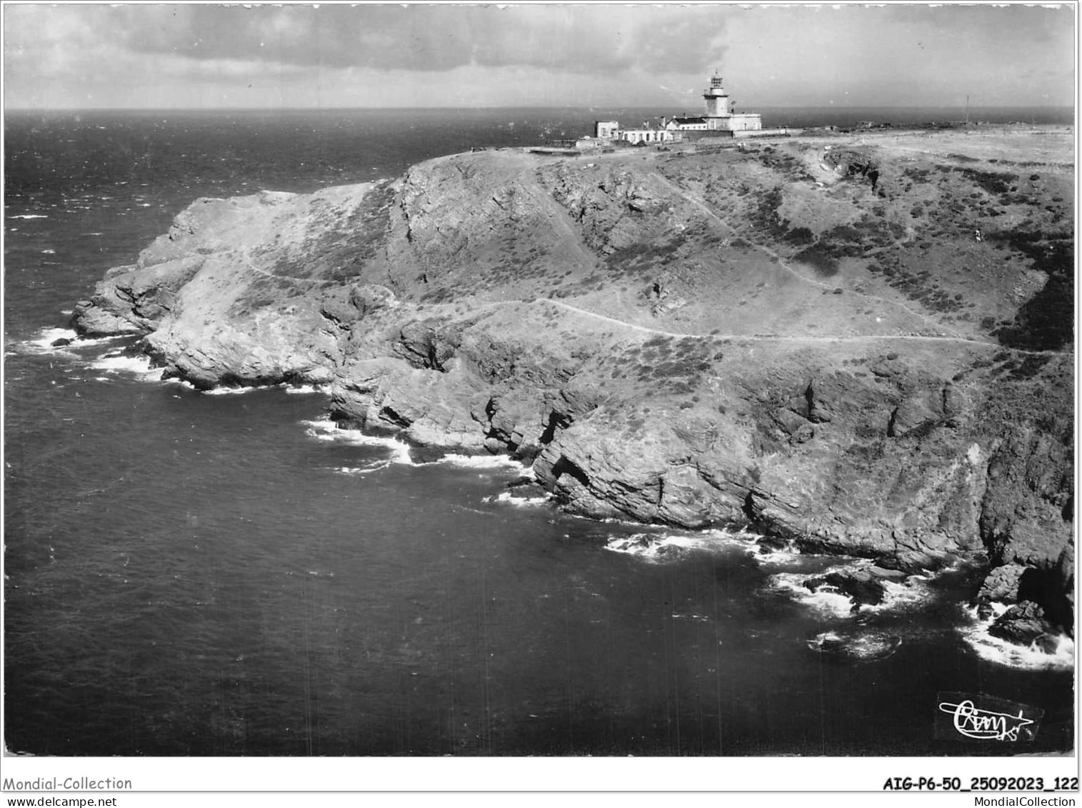 AIGP6-50-0654 - CARTERET - Vue Aérienne - La Pointe Et Le Phare  - Carteret