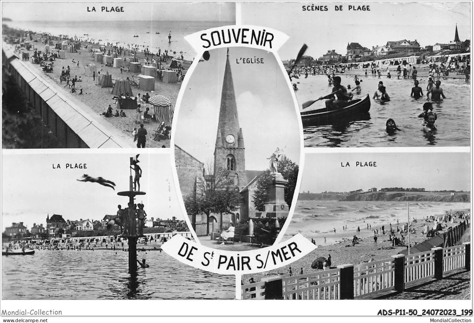 ADSP11-50-1083 - Souvenir De SAINT-PAIR-SUR-MER   - Saint Pair Sur Mer