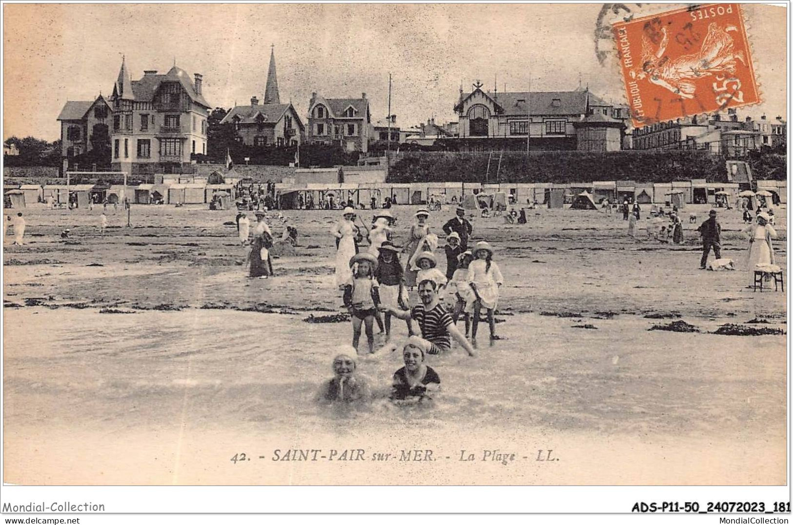 ADSP11-50-1074 - SAINT-PAIR-SUR-MER  - La Plage - Saint Pair Sur Mer