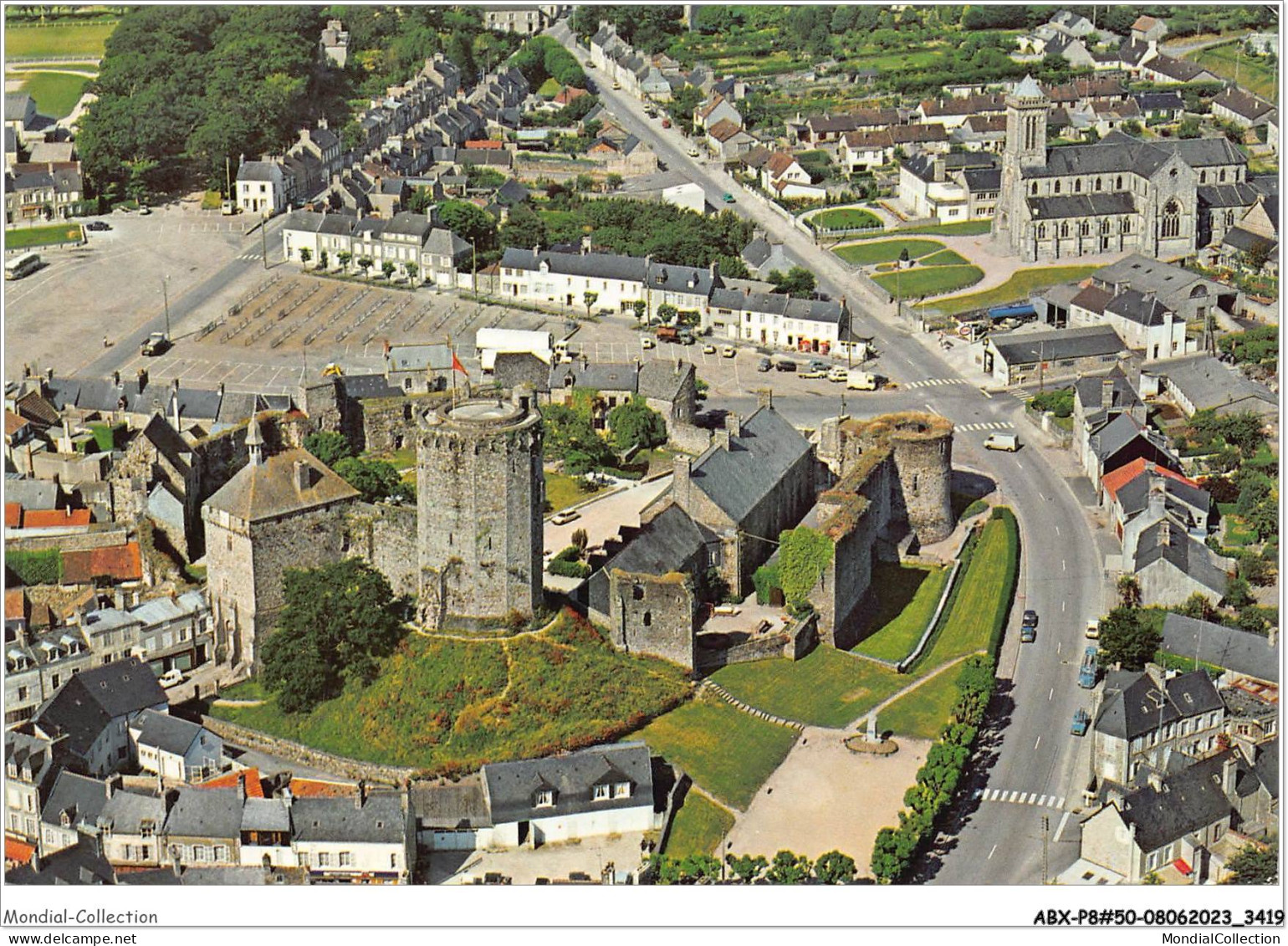 ABXP8-50-0703 - BRICQUEBEC - Chateau De La Manche  - Bricquebec